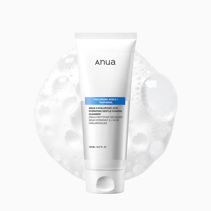 ANUA 8 Hyaluronic Acid Hydrating Gentle Foaming Cleanser 150ml UPC 8809640735561 Main image