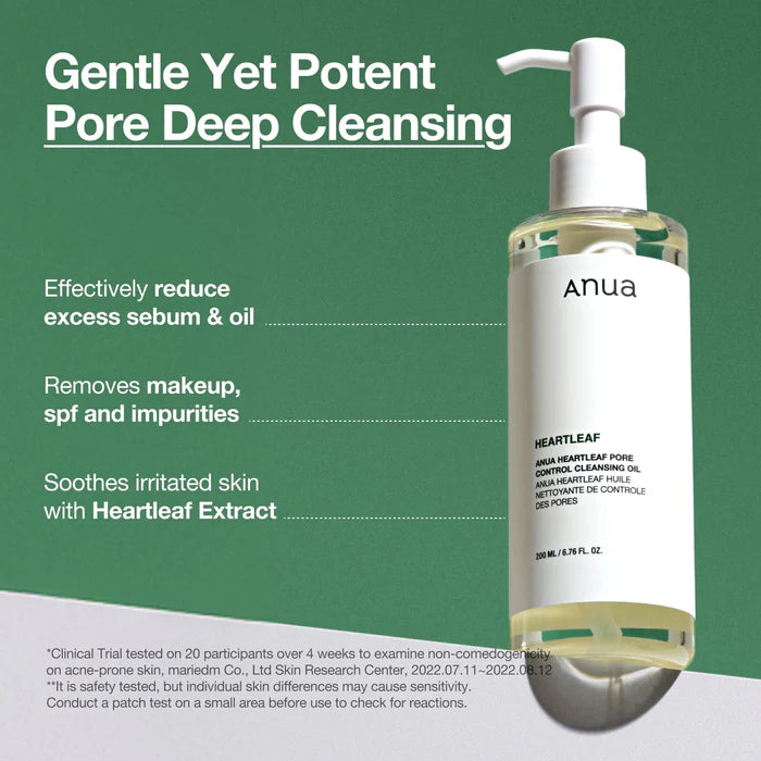 ANUA Heartleaf Pore Control Cleansing Oil (200ml) Secondary image