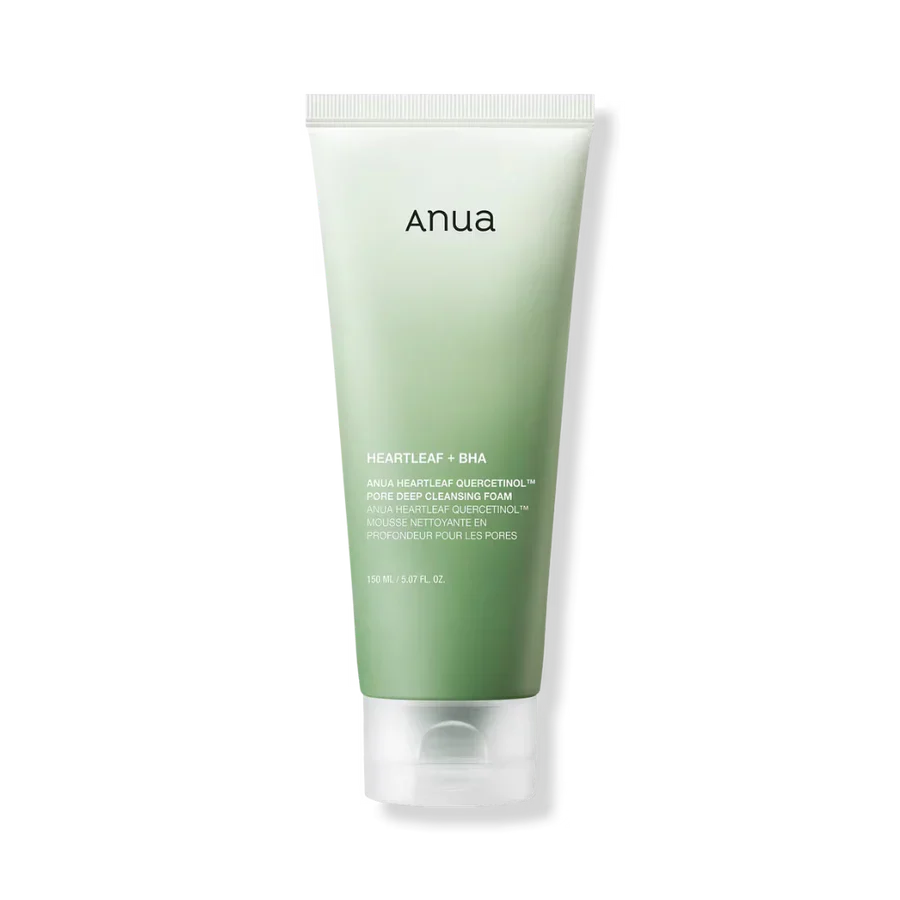 ANUA Heartleaf Quercetinol Pore Deep Cleansing Foam 150ml UPC 8809640734427 Main image