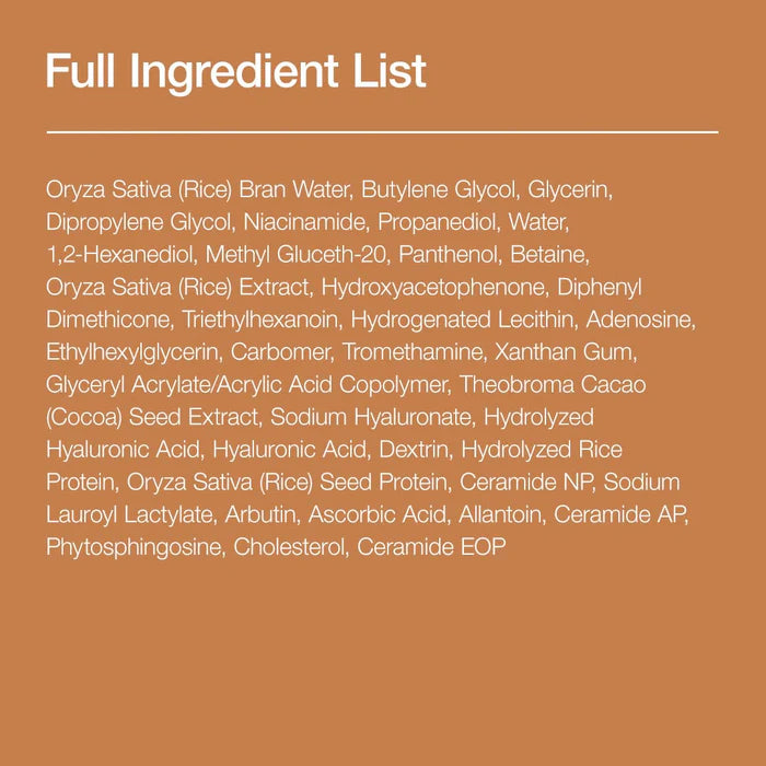 ANUA Rice 70 Glow Milky Toner 250ml Ingredients