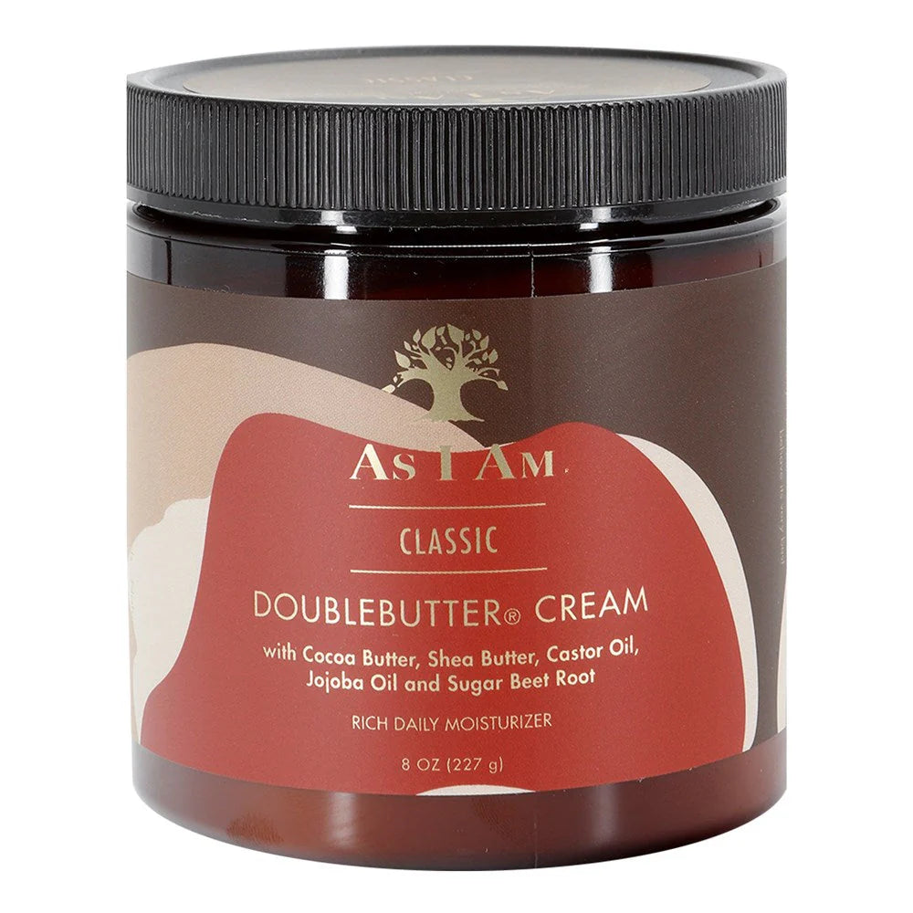 AS I AM DoubleButter Cream Classic 8oz UPC 858380002097