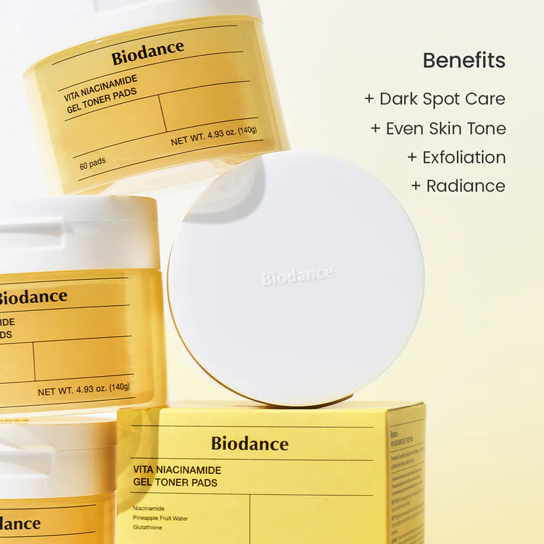 BIODANCE Vita Niacinamide Gel Toner Pads (60 pads) Secondary image
