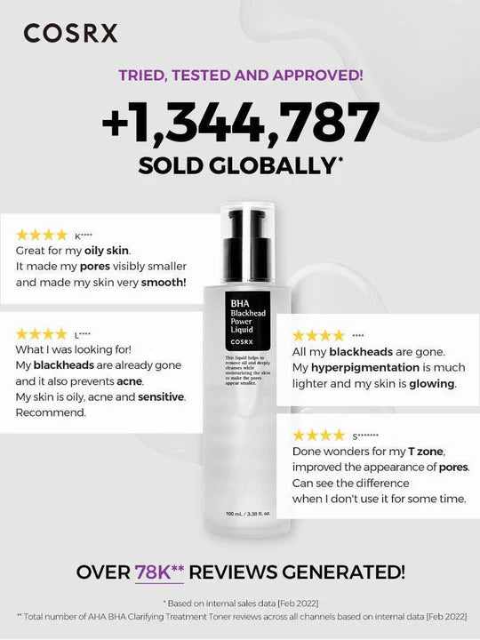 COSRX BHA Blackhead Power Liquid (100ml) Secondary image