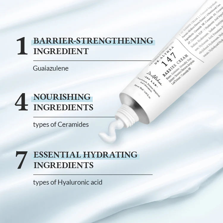 DR.ALTHEA 147 Barrier Cream 50ml Ingredients