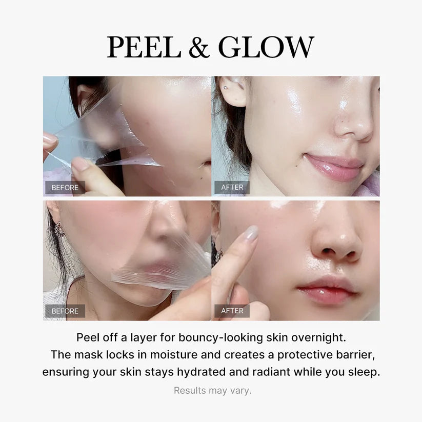 MEDICUBE Collagen Night Wrapping Mask 75ml Results