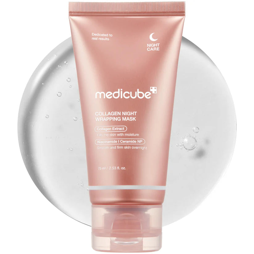 MEDICUBE Collagen Night Wrapping Mask 75ml UPC 8800256113217 Main image