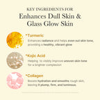 MEDICUBE Kojic Acid Turmeric Night Wrapping Mask 75ml Key Ingredients
