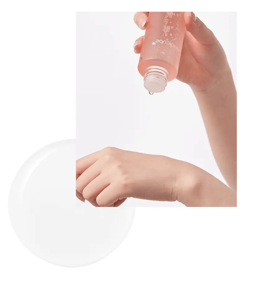 MEDICUBE Triple Collagen Toner 140ml Application