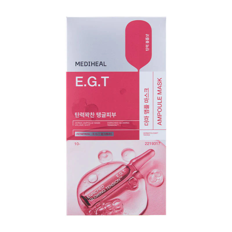 MEDIHEAL Derma Ampoule Mask E.G.T 26ml 1 Box 10 pieces UPC 8809936741757