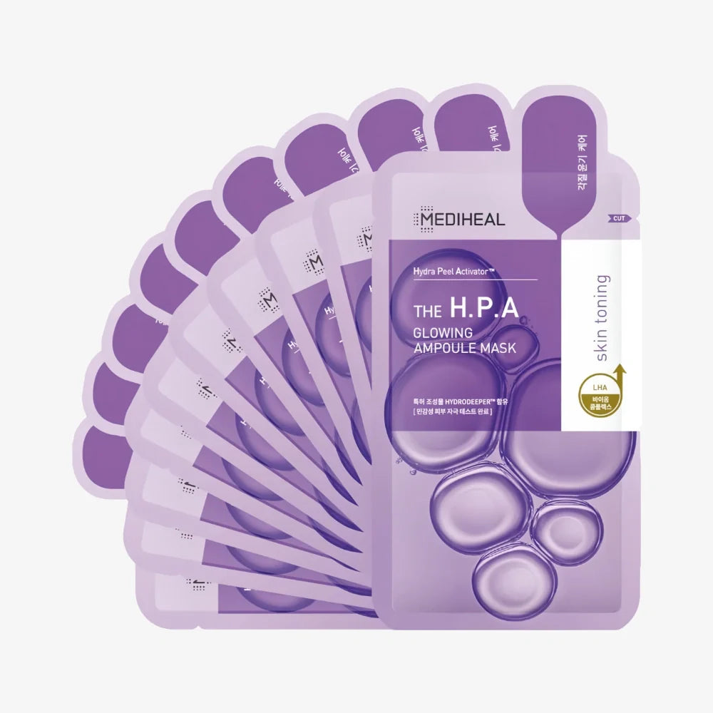 MEDIHEAL Derma Ampoule Mask H.P.A 26ml 1 Box 10 pieces