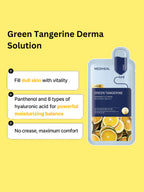 MEDIHEAL Dermaplus Green Tangerine 22ml 1 box 10 pieces Solutions