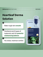 MEDIHEAL Dermaplus Heartleaf Mask 22ml 1 box 10 pieces Solutions
