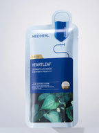 MEDIHEAL Dermaplus Heartleaf Mask 22ml 1 box 10 pieces UPC 8809936741382