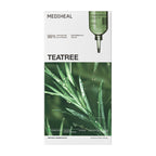 MEDIHEAL Teatree Essential Mask Calming Moisture 24ml 1 box 10 pieces UPC 8809936743973