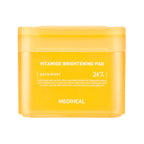 MEDIHEAL Vitamide Brightening Pad 180ml 100 pads UPC 8809936742518